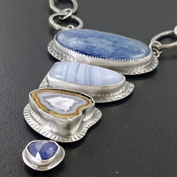 Kyanite Blue Lace Necklace